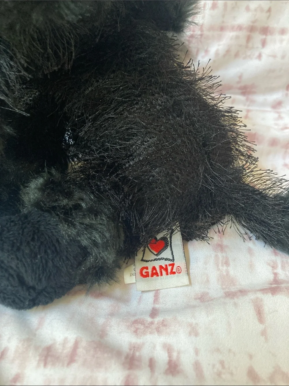 Ganz Webkinz Black Poodle & Black Stallion Horse Plush Retired No Code